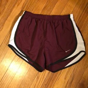 Maroon Nike Shorts